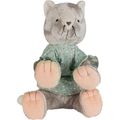 Kuscheltier STERNTALER "Katze Lilly, XL", grau, Plüschfiguren, KinderH:40cm, Flausch, H:40cm Image
