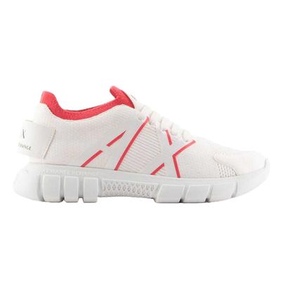 Armani Exchange - Kontrast Sneaker für Damen (Weiß/Pink) Image