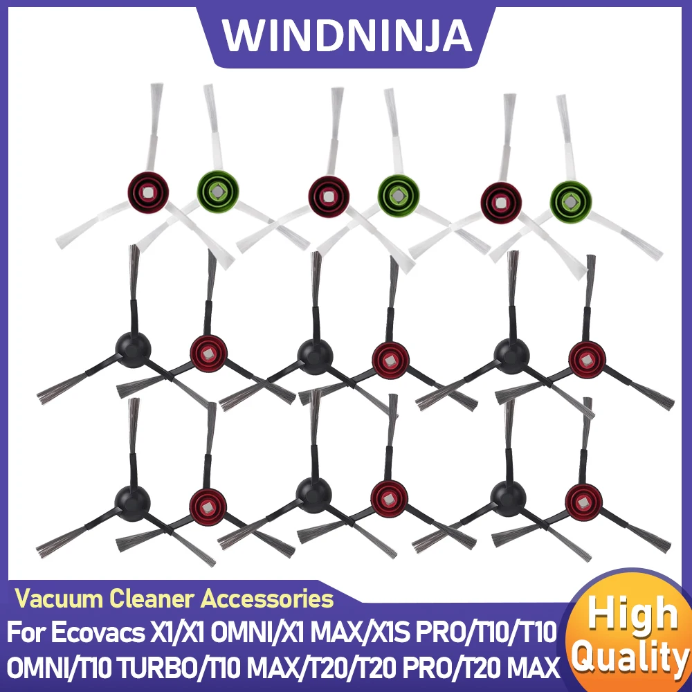 Seitenbürsten für Ecovacs Deebot Staubsauger T10 OMNI/TURBO/MAX,X1 OMNI/TURBO/MAX/ X1S PRO,T20/PRO/MAX/PRO PLUS Teile Image