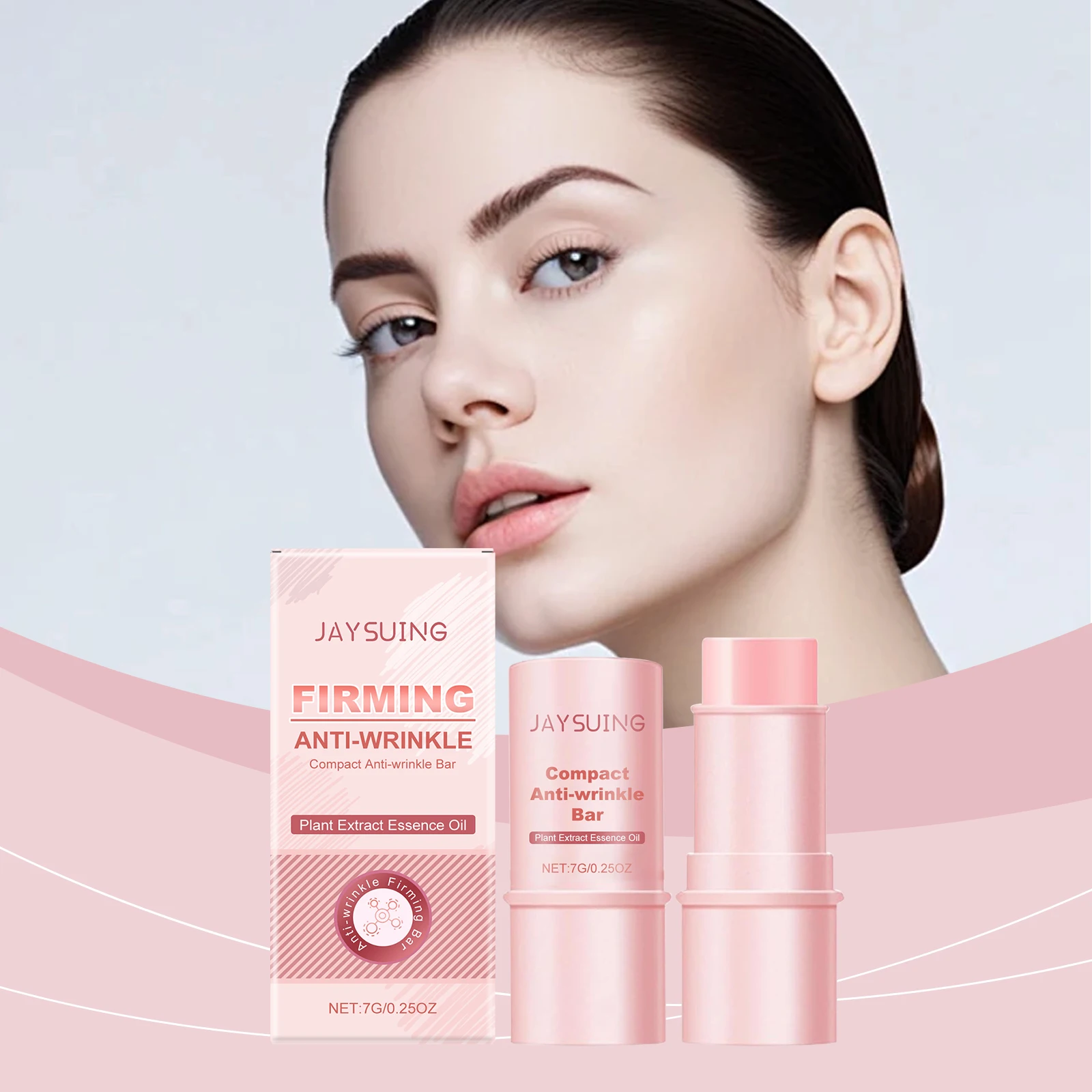 Collagen Firming Essence Stick Tiefenpflege Reduziert feine Linien Erhöhen Sie die Hautelastizität Lift Facial Moisturizing Serum Stick Image