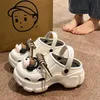 Damen Sommerschuhe Hausschuhe Plateausandalen Mode Weicher Boden Strandschuhe Hausschuhe Damen Sandalen EVA Hausschuhe Damenschuhe