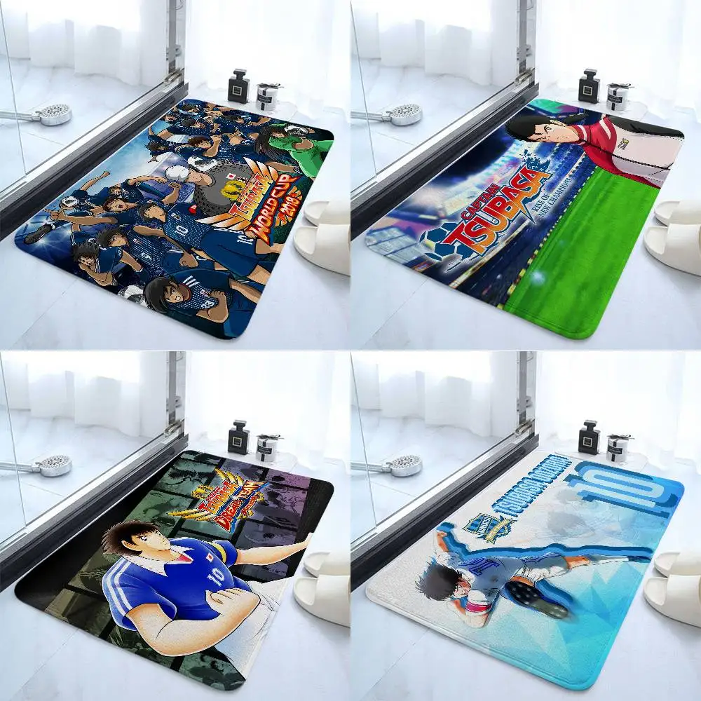 Cartoon Kapitän Tsubasa Boden Matte Badezimmer Saugfähige Matte Einfache Tür Schmutz-beständig Matte Home Küche Matte Fuß Matte Eintrag matte