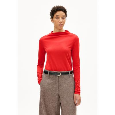 CALUNAA | Longsleeve aus Bio-Woll Mix - rot (M) Image