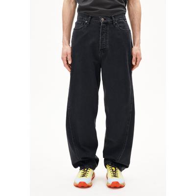 JAAMEO | Wide Leg Mid Waist aus recycelter Baumwolle - schwarz (30-32) Image