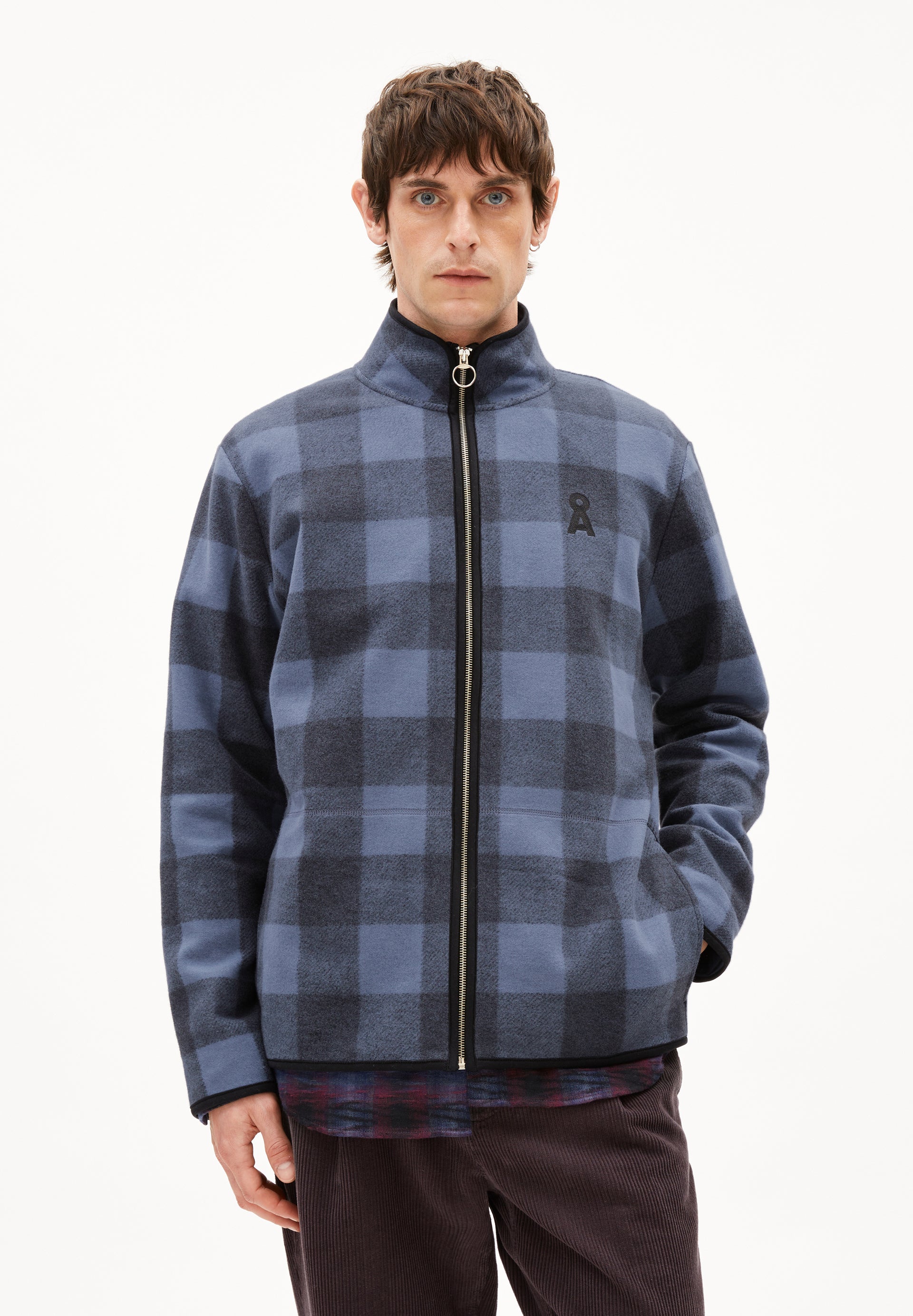 FLAABO MICRO FLEECE JACKET | Bluosonjacke aus Bio Baumwolle - blau (S) Image