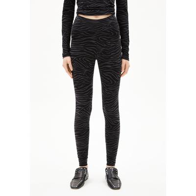 FARIBAA ZEBRARAA | Leggings aus Bio-Baumwoll Mix - schwarz (S) Image