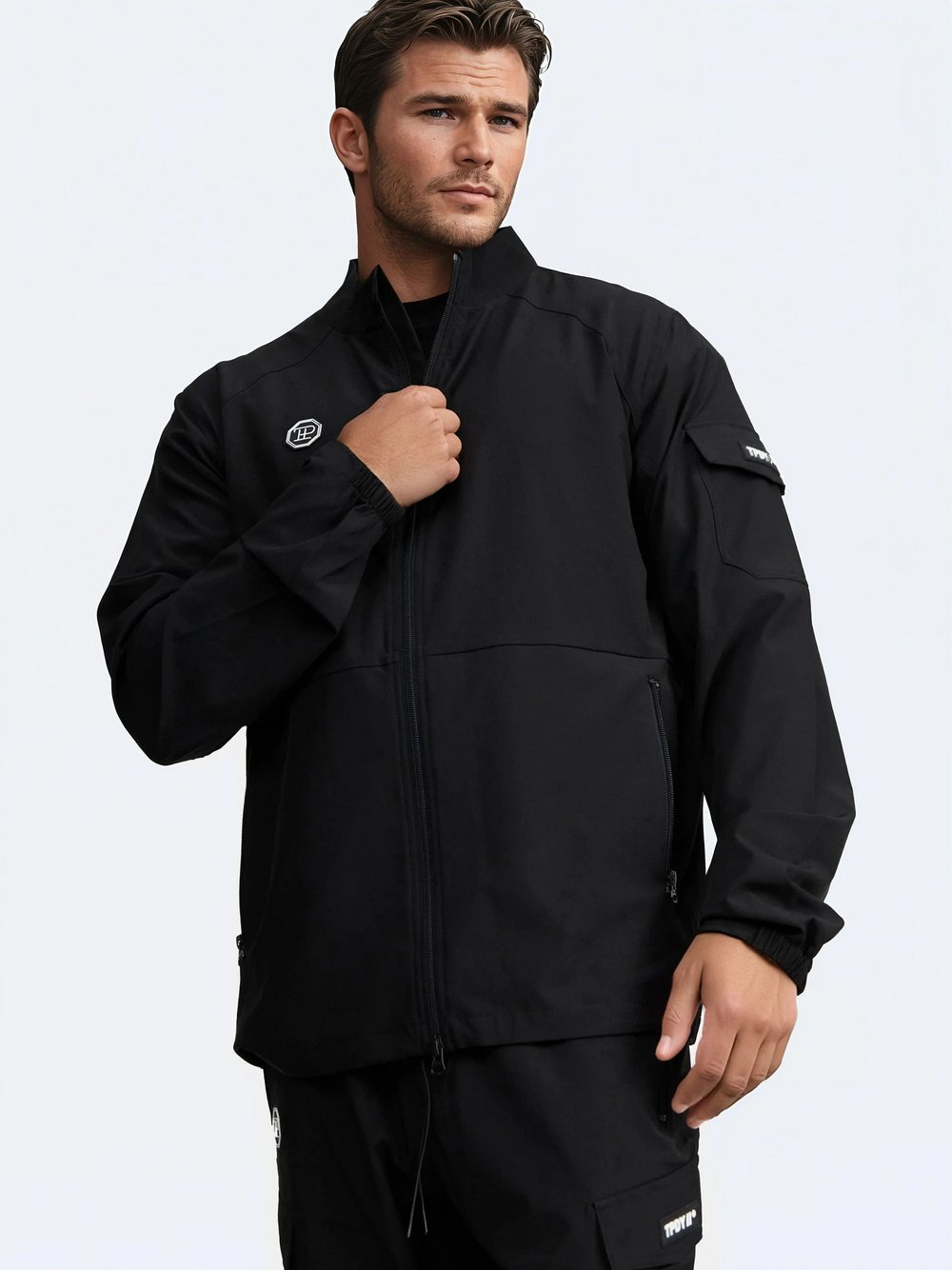 Trueprodigy Outdoorjacke Herren schwarz, S Image