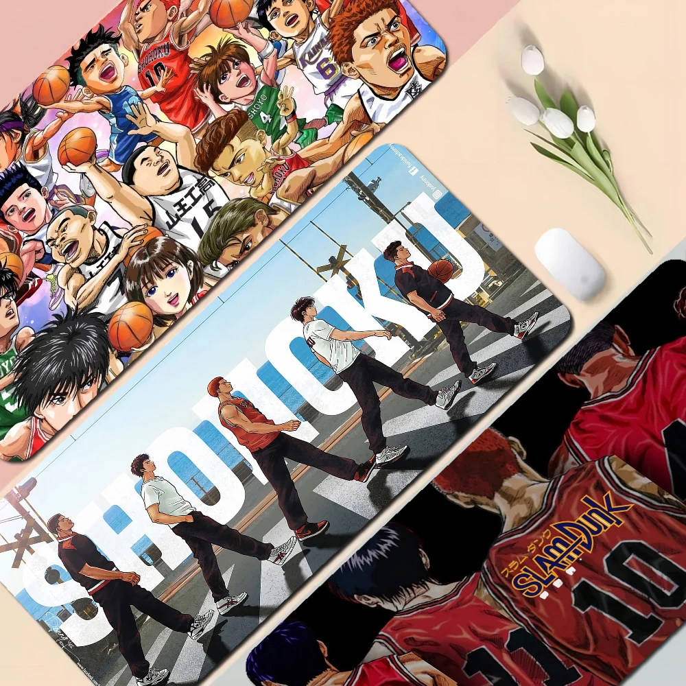 Slam Dunk 90x40cm Big PC Gaming Mouse Pad Gamer Desk Mats Keyboard Pad Mause Pad Muismat for PC Computer Table
