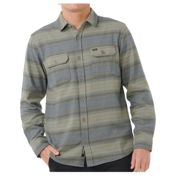 Rip Curl - Line Up Flannel Shirt - Hemd Gr XL grau