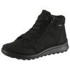 Schnürboots ARA "TORONTO", Damen, Gr. 7 (40,5), schwarz, Textil, unifarben, Veloursleder, sportlich, Schuhe, Snowboots, Winterstiefel mit Gore-Tex und Weite sehr weit