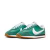 Sneaker NIKE SPORTSWEAR "Pacific", Gr. 38, evergrün aura, weiß, schwarz, total orange, Textil, Leder, sportlich, Schuhe