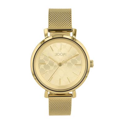 Quarzuhr JOOP, goldfarben, Armbanduhren, Damen, Armbanduhr, Damenuhr, Edelstahlarmband, analog Image