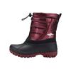 Winterboots KANGAROOS "K-BEN", Damen, Gr. 36, schwarzberry, metallic, Synthetik, Textil, sportlich, Schuhe, Snowboots, Winterboots, Winterschuhe, wasserabweisend