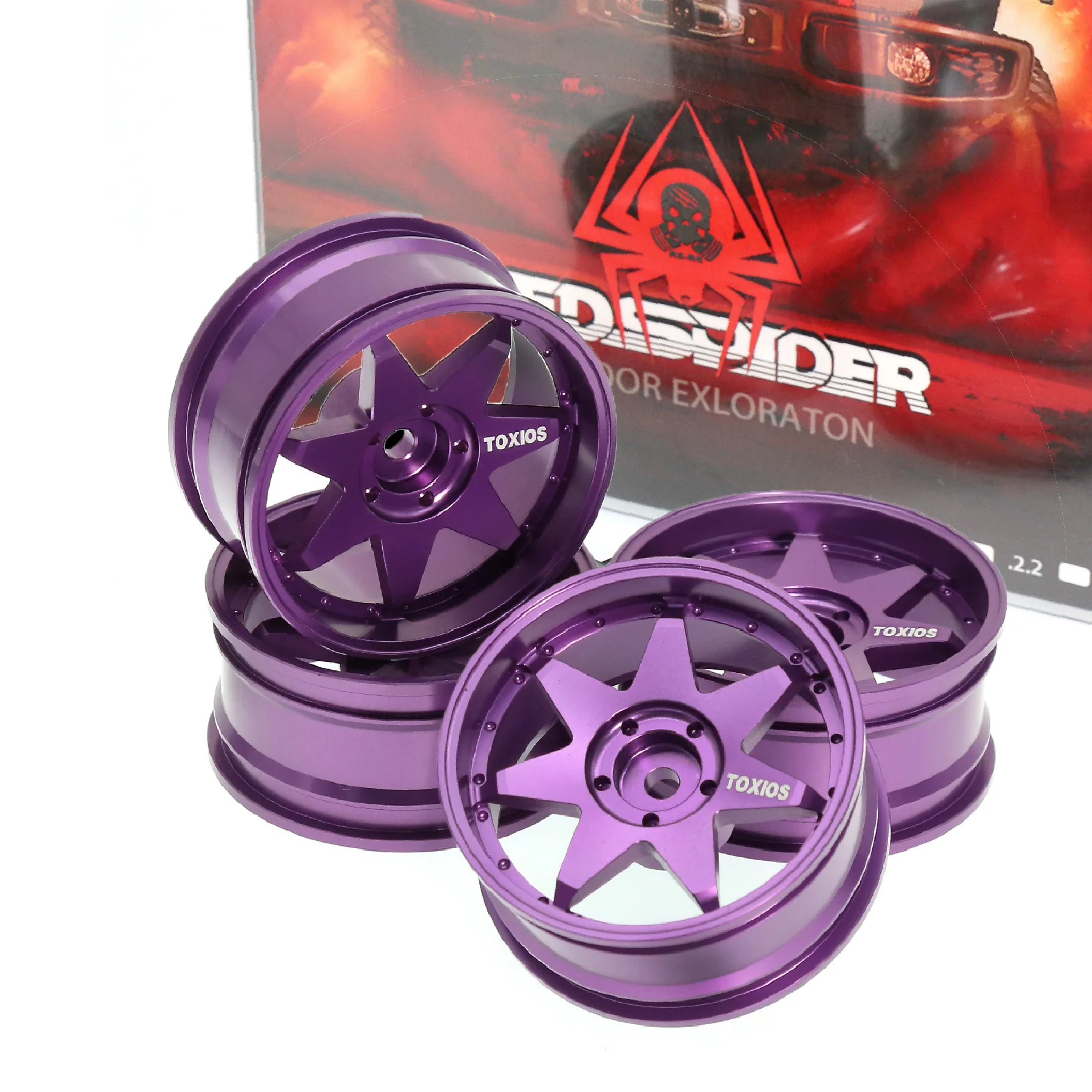 1/10 RC Rennräder Metallfelgen Nabe 12 mm Sechskant für 1:10 RC On Road Car Tamiya TT01 TT02 XV01 XV02 PTG-2 HSP HPI Kyosho