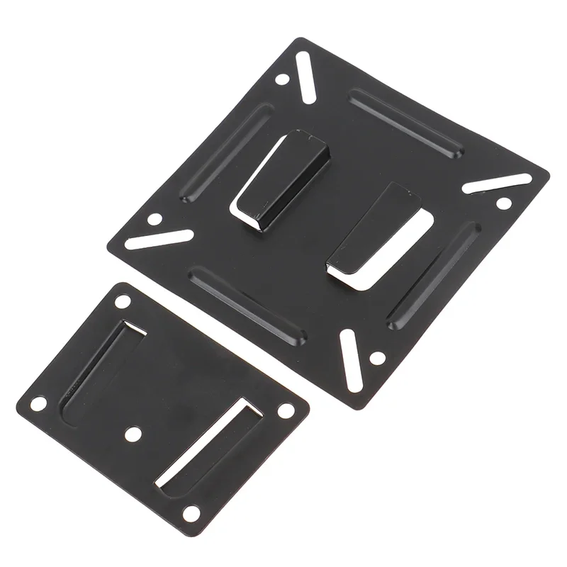 Supporto TV da 14-26 pollici Staffa per schermo piatto con chiusura a scatto a parete Supporto TV universale in metallo Monitor LCD LED Cornice TV VESA 75/100