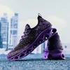 Original Lila männer Turnschuhe Atmungsaktive Mesh Laufschuhe Mann Outdoor Jogging Sport Schuhe Frauen Klinge Sneaker Sommer Trainer