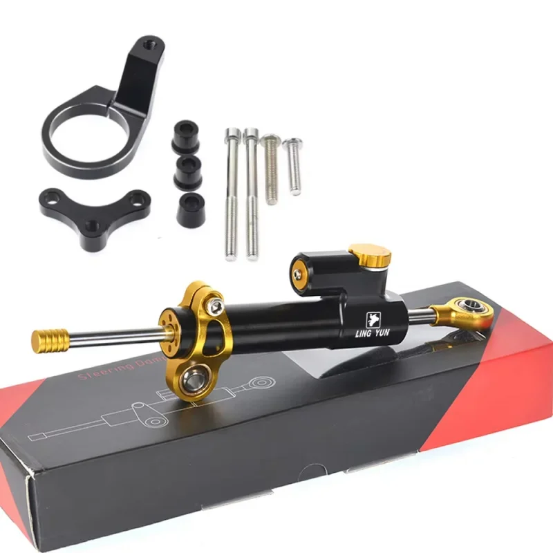 Für Honda CBR650R 2019 2020 2021 2022 Motorrad Lenkung Stabilisator Dämpfer Halterung Montage Kit Image