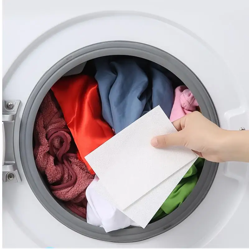 Laundry Color Absorbing Paper Anti-dyeing Laundry Tablets For Washing Machine Clean Clothes Color Catcher Sheets 40/80/120PCS