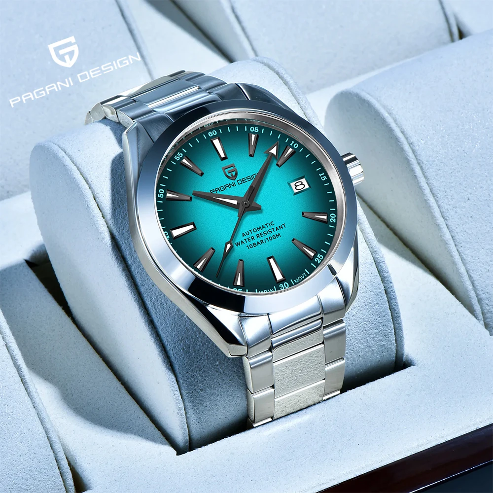 2025 PAGANI DESIGN V2 Business Herren Mechanische Uhr Luxus Saphirglas Herren Automatikuhr 100 Mt Wasserdicht Reloj Hombre Image