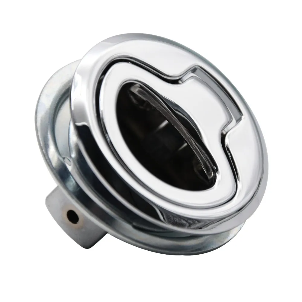 1-teilige Bootsdeckklappen Flush Pull Slam Latch Mount Latch Lift für RV Yacht Marine Deck Zinklegierung Custom Image