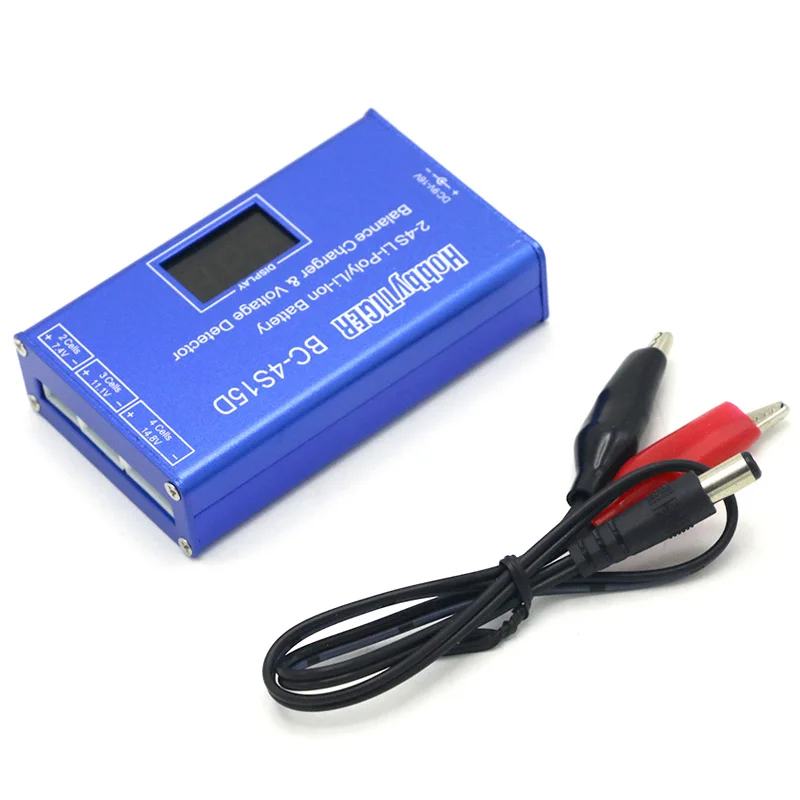 BC-4S15D Batterie Lithium Lipo Balance Ladegerät Spannungsdetektor LCD Digital Display Balance Ladegerät mit Adapter für RC Batterie Image