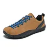 Große Größe 36-48 Gelb Trekking Turnschuhe Männer Qualität Erweitern Oberen männer Wanderschuhe Anti-Slip Klettern schuhe Mann Outdoor Turnschuhe