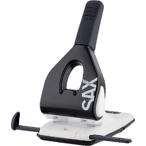 SAX 618 2 Löcher Registraturlocher Metall 65 Blatt 618 Schwarz Image