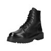 Schnürstiefelette REPLAY "Replay Stiefelette Leder", Herren, Gr. 44, schwarz, Leder, casual, Schuhe