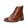 Schnürstiefelette CLARKS "Clarks Stiefelette Leder", Herren, Gr. 45, braun, Leder, casual, Schuhe