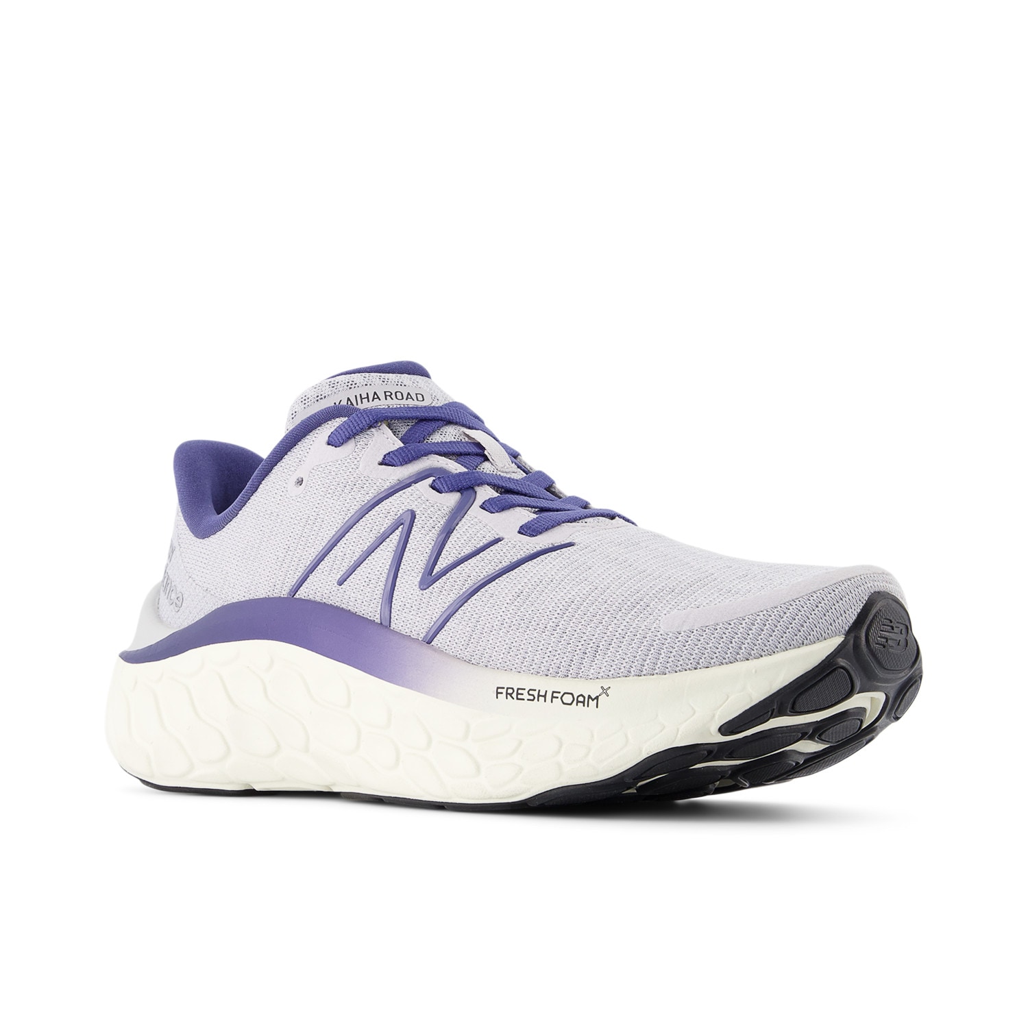 Laufschuh NEW BALANCE "Fresh Foam Kaiha Road", Damen, Gr. 41, pearl grau, d, Synthetik, Textil, Schuhe Laufschuh