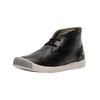 Sneaker SOFTINOS "softinos Sneaker Leder", Damen, Gr. 41, schwarz, Leder, casual, Schuhe