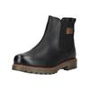 Stiefelette CAMEL ACTIVE "camel active Stiefelette Leder", Damen, Gr. 40, schwarz, Leder, casual, Schuhe