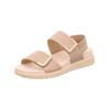 Riemchensandale LEGERO "Legero Sandalen Nappaleder", Damen, Gr. 40, beige, Nappaleder, casual, Schuhe