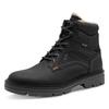 Winterboots MARCO TOZZI, Herren, Gr. 41, schwarz, Nubuklederimitat, Textil, unifarben, klassisch, Schuhe, Outdoorboots, Schnürboots mit TEX-Ausstattung