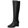 Stiefel GABOR "Gabor Stiefel Glattleder", Damen, Gr. 40, schwarz, Glattleder, casual, Schuhe