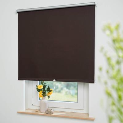 Springrollo LIEDECO "Thermo-Rollo" Gr. 3, braun, B:122cm H:180cm, Kunststoff, Metall, Polyester, Rollos, Thermo-Rollo Hergestellt in Deutschland Image