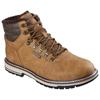 Winterstiefel SKECHERS "CORADO-MEMPHIS", Herren, Gr. 48,5, braun (hellbraun), Lederimitat, casual, Schuhe, Schnürstiefel mit Warmfutter