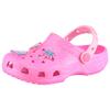 Clog CROCS "Mattel Pink Barbie Cls Clog K", Kinder, Gr. 33, rosa (rosa, pink), Croslite, casual, Schuhe, Barbie Clog, Hausschuh mit Herzchen