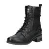 Schnürstiefelette MUSTANG SHOES "Mustang Shoes Stiefelette Lederimitat/Textil", Damen, Gr. 36, schwarz, Lederimitat, Textil, casual, Schuhe
