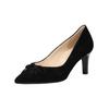 Keilpumps HÖGL "Högl Pumps Leder", Damen, Gr. 38, schwarz, Leder, elegant, Schuhe