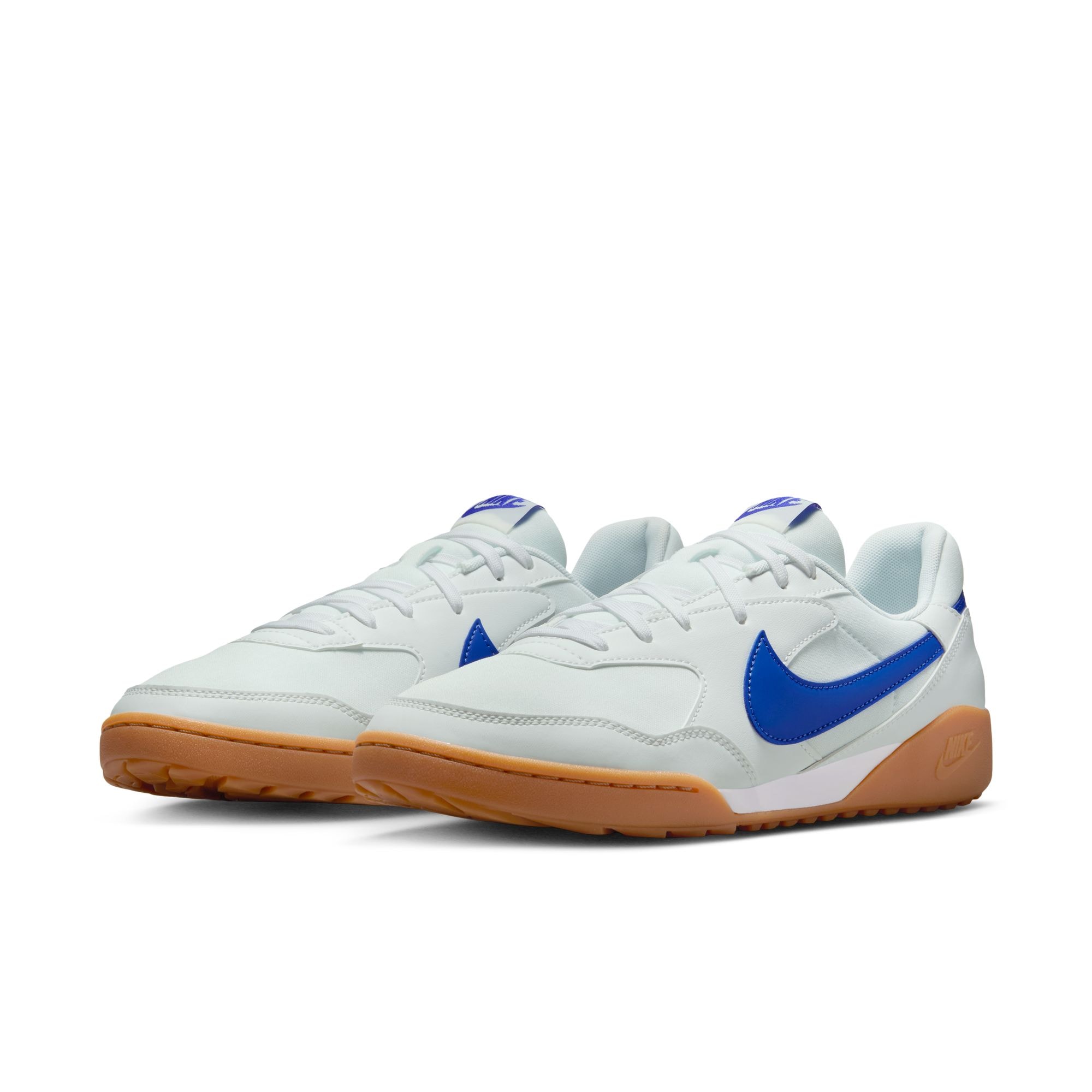 Sneaker NIKE SPORTSWEAR "TERRA MANTA", Herren, Gr. 42, summit weiß, comet blau, gum light braun, Synthetik, Textil, Schuhe Sneaker