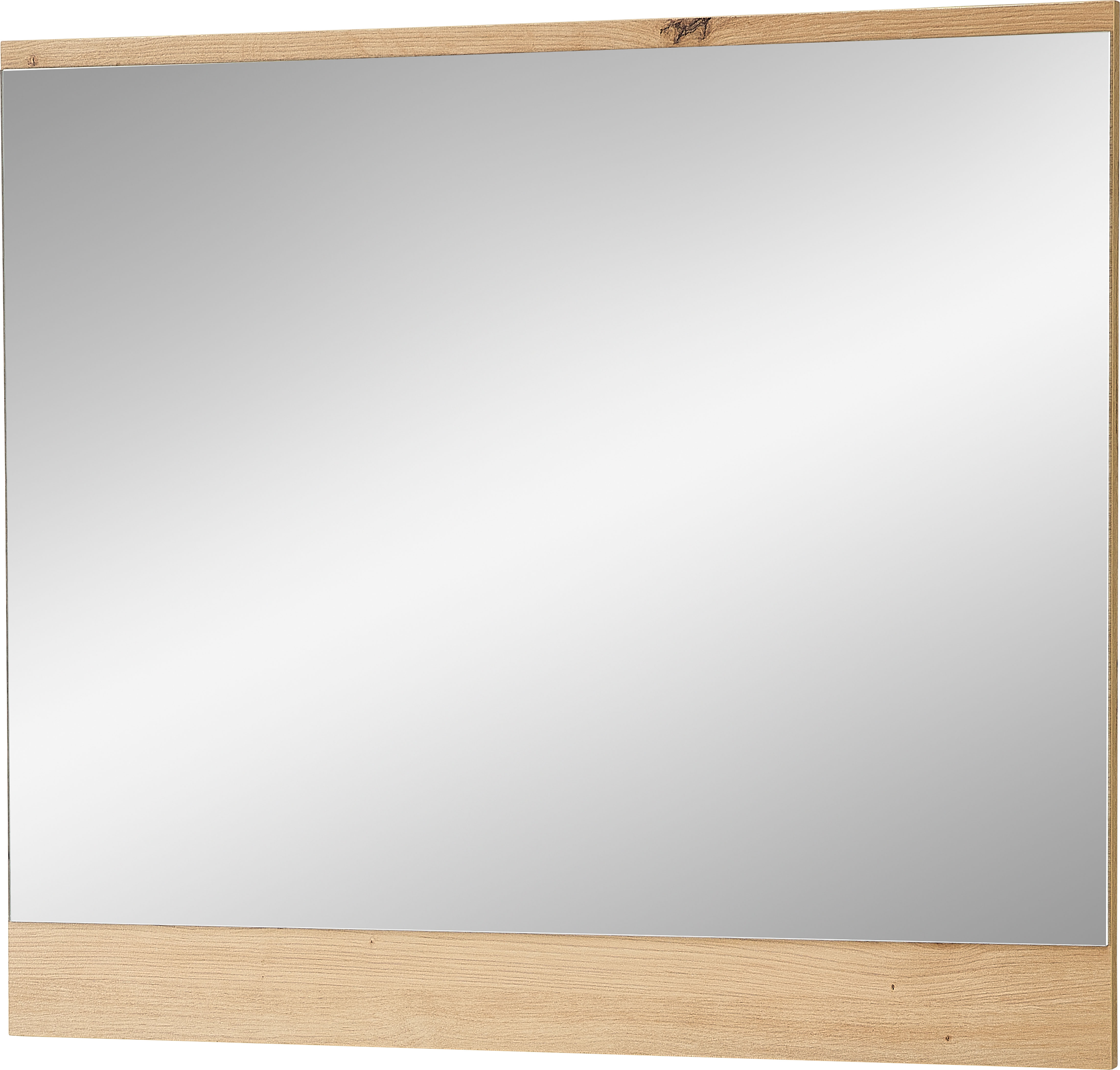 Wandspiegel OTTO HOME "Fargo Wandspiegel, 80/70/2 (B/H/T cm)", artisan eiche, B:80cm H:70cm T:2cm, Holzwerkstoff, Spiegelglas, Spiegel, Wandspiegel, Spiegelfläche 80 x 70 cm