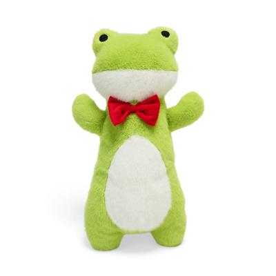 Merry Makings Frog Barrel Plush Dog Toy, Large