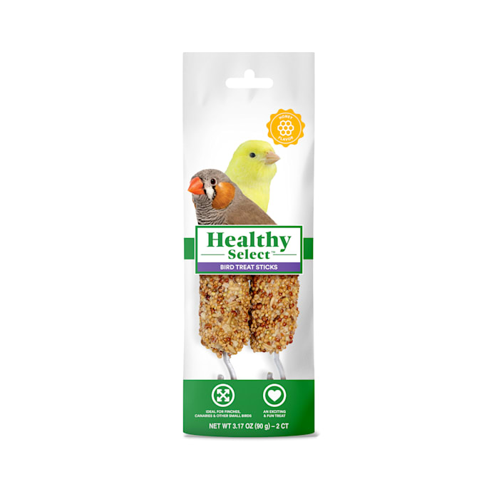 Healthy Select Bird Treat Sticks with Honey Flavor, 3.17 oz., Pack of 2