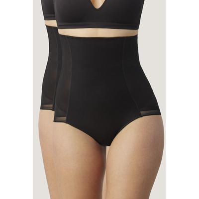Shapingpants YSABEL MORA, Damen, Gr. XL, schwarz, Obermaterial: 70% Polyamid, 30% Elasthan, figurbetont, Unterhosen, hoch geschnitten, starker Form-Effekt, elastisch, Mesh Image