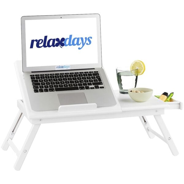 relaxdays Laptoptisch »Bambus« klappbar braun