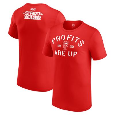 Red Street Profits NXT Debut Authentic T-Shirt für Herren Image