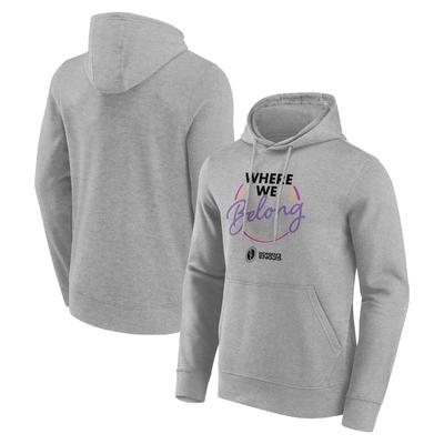 Damen-Hoodie „Rugby-Weltmeisterschaft 2025 – Wo wir hingehören“ – Grau – Unisex Image