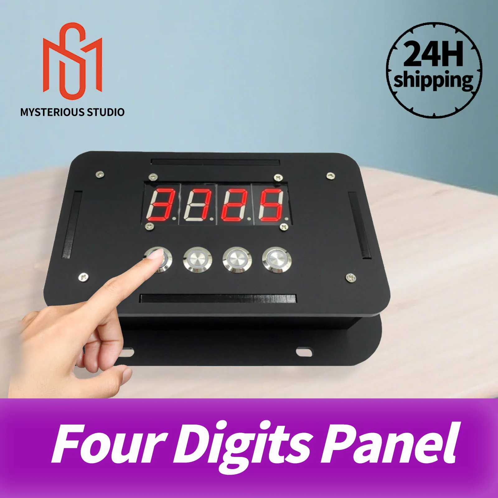 Mystery Studio Digital Panel Prop Enter the correct numeric code to unlock the escape room 1987