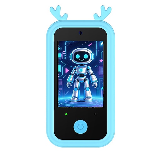 Touch-Version, Kameras im Telefonstil mit 600-mAh-Akku, elektronisches Spielzeug zum Lernen und Spielen, Kameras, geeignet für Weihnachten und andere Weihnachtsgeschenke